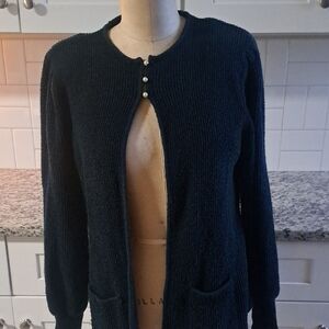 Vintage Puff Sleeve Cardigan